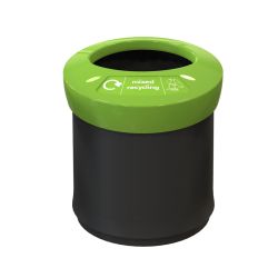 Deksel EcoAce mixed recycling - limegroen