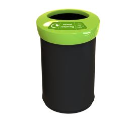 Deksel EcoAce mixed recycling - limegroen