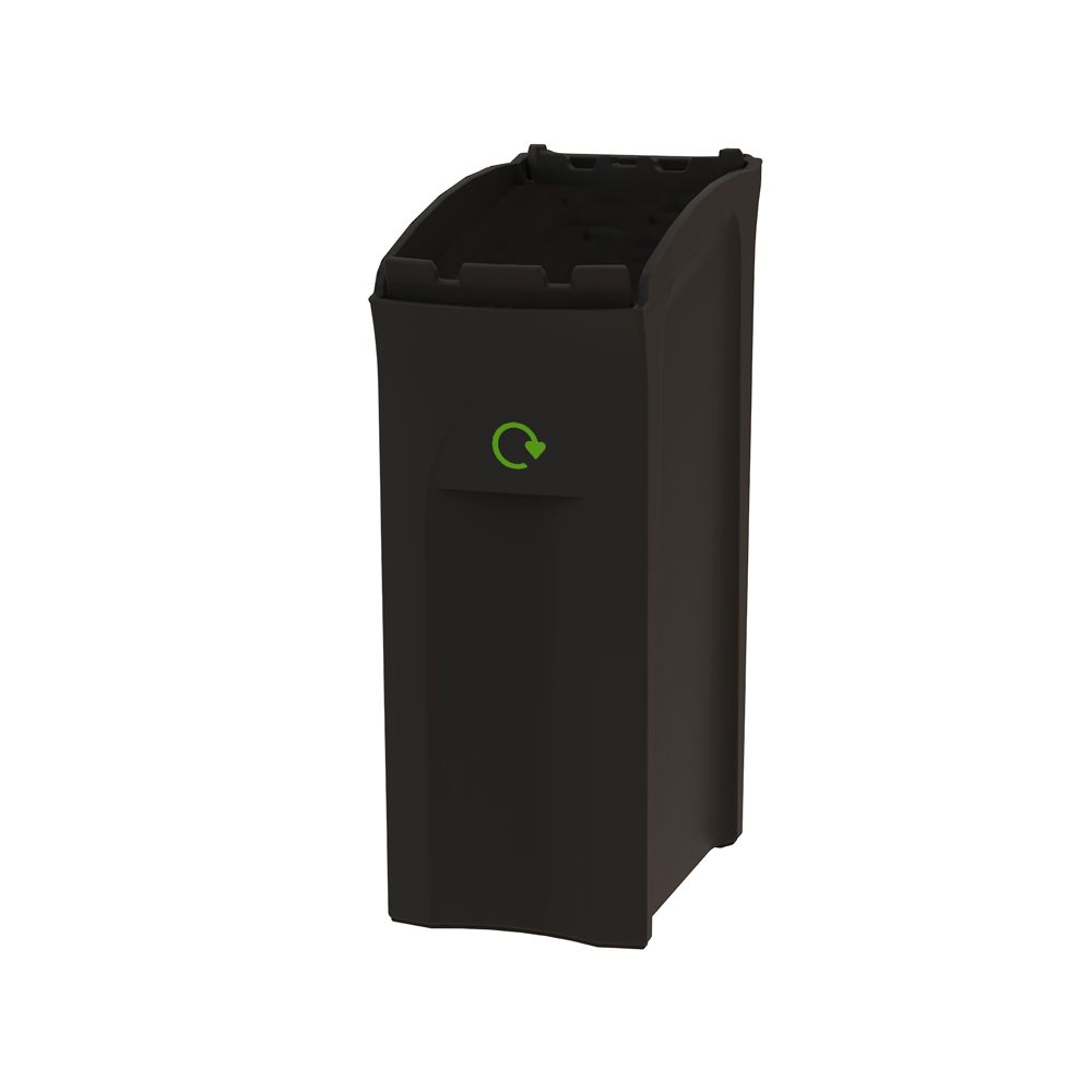 Midi Envirobin 82 ltr - zwart