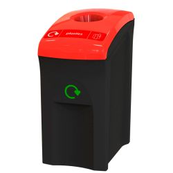 Mini Envirobin 55 ltr - zwart