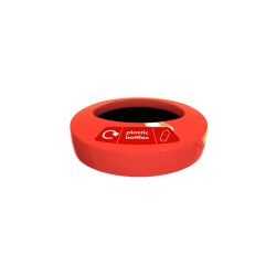 Deksel EcoAce plastics - rood