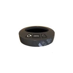 Deksel EcoAce aluminium cans - grijs