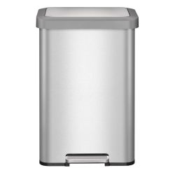 EKO Cozy pedaalemmer 45 ltr - mat RVS
