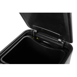 EKO Ecoslim pedaalemmer 20+20 ltr - mat RVS
