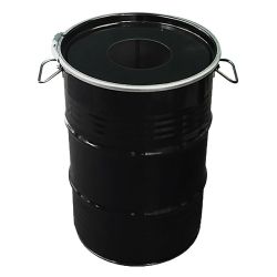 The BinBin afvalbak met inwerpopening 60 ltr - zwart