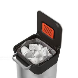 Joseph JosephIntelligent Waste Titan 20 Slim - mat RVS/zwart