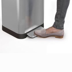 Joseph JosephIntelligent Waste Titan 20 Slim - mat RVS/zwart