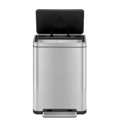 EKO X-Cube pedaalemmer 45 ltr -  mat RVS