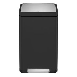EKO X-Cube pedaalemmer 30 ltr - zwart/mat RVS