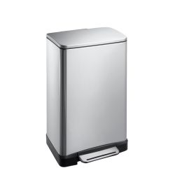 EKO E-Cube pedaalemmer 30 ltr - mat RVS