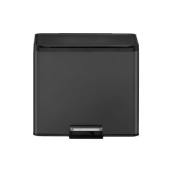 EKO Essential Recycler pedaalemmer 20+9 ltr - zwart