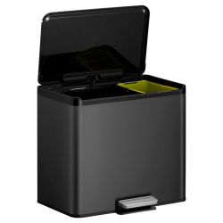 EKO Essential Recycler pedaalemmer 20+9 ltr - zwart