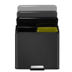 EKO Essential Recycler pedaalemmer 15+15 ltr - zwart