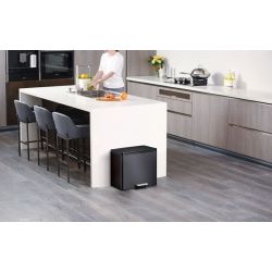 EKO Essential Recycler pedaalemmer 15+15 ltr - zwart