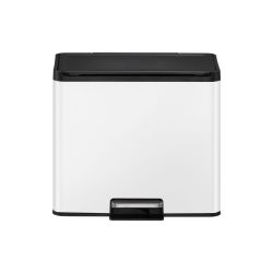 EKO Essential Recycler pedaalemmer 15+15 ltr - wit