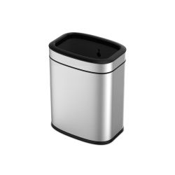 EKO afvalbak OLI-Cube Open Top Bin 20 ltr - mat RVS