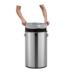 EKO afvalbak Urban Bin 60 ltr -  mat RVS