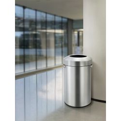 EKO afvalbak Urban Bin 60 ltr -  mat RVS