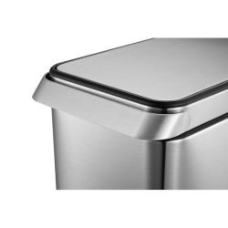 EKO afvalbak  Touch Bar 30 ltr - mat RVS