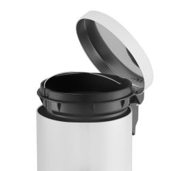 EKO Serene pedaalemmer 20 ltr - wit