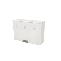 Functionals Ditch 3 Pedal afvalscheidingssysteem - wit