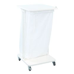 Saekko Boy met deksel 120 ltr - Wit