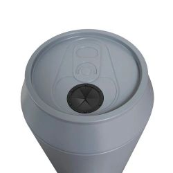 CANman inzamelbak voor blikjes 145ltr - grijs