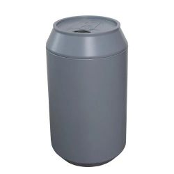 CANman inzamelbak voor blikjes 145ltr - grijs