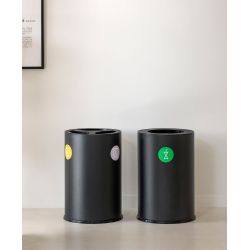 Functionals Revolved XL3 afvalbakysteem - zwart