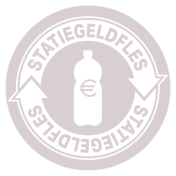 Functionals Revolved XL afvalstroomsticker Statiegeld Fles 