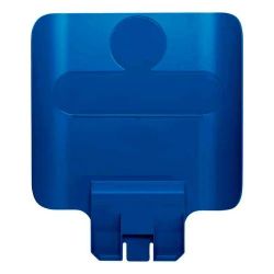 Rubbermaid paneel voor Slim Jim recyclingstation - blauw