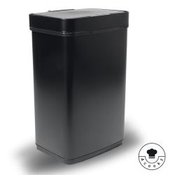 4goodz Prullenbak met sensor 60 liter - mat zwart