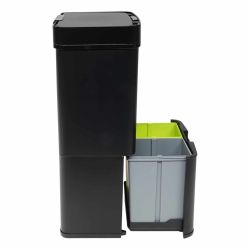 4goodz Smart Waste afvalbak afvalscheiding prullenbak met sensor 72ltr - zwart