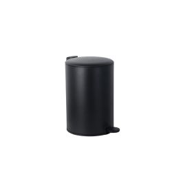 Practo Home pedaalemmer 12l -mat zwart