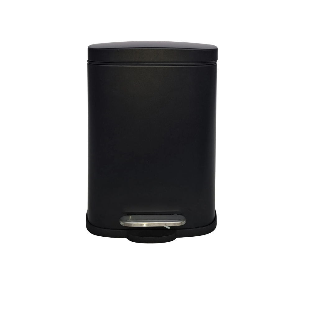 Practo Home pedaalemmer design 5l - mat zwart