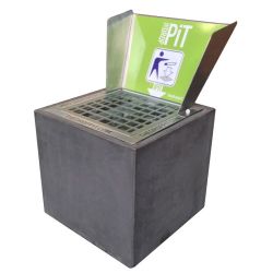 The DropPit sokkel beton tbv asbaktegel