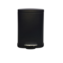 Practo Home pedaalemmer design 30l - mat zwart