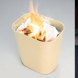 Vuurbestendige papierbakken